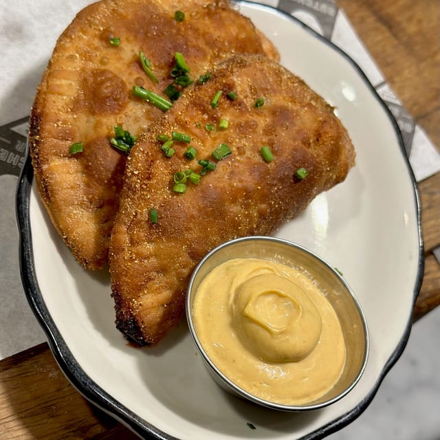 Spicy Chicken Empanadas.