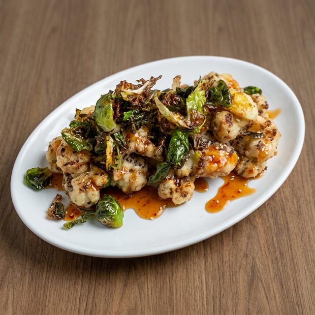 Korean Fried Cauliflower.