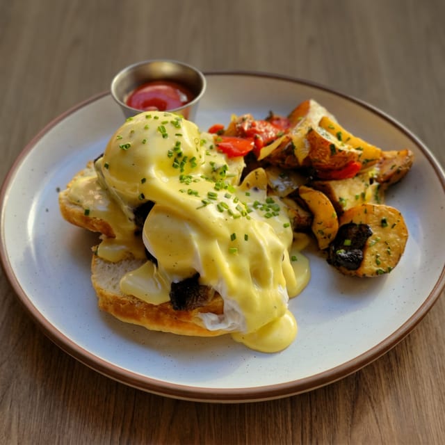 Pork Belly Benedict.
