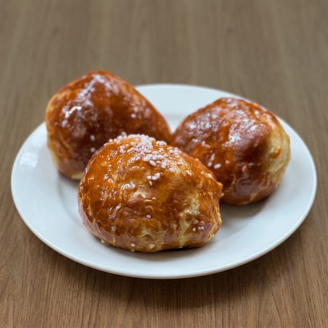 Cheddar Stuffed Pretzel Bread.