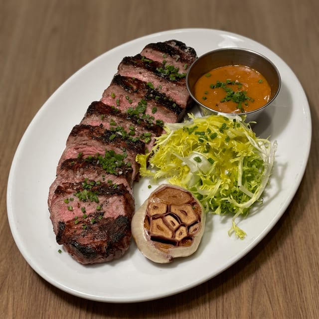 12oz Strip Steak.