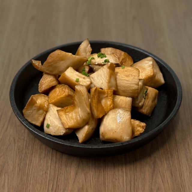 Roasted Mushrooms.