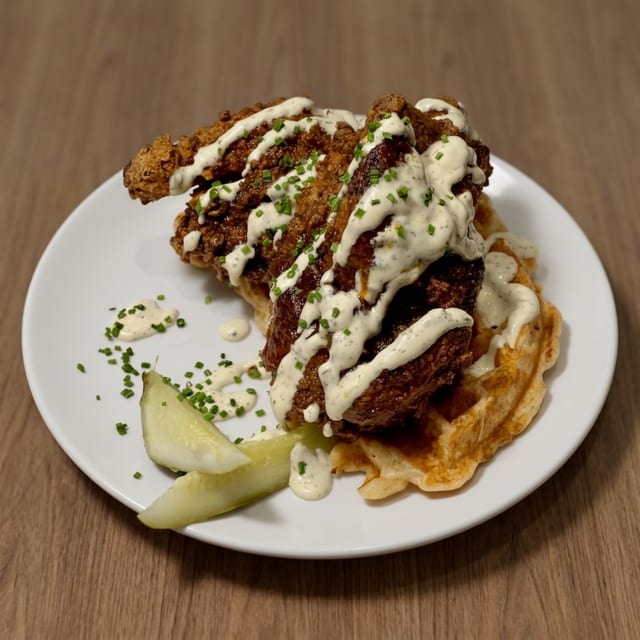 Nashville Hot Fried Game Hen.