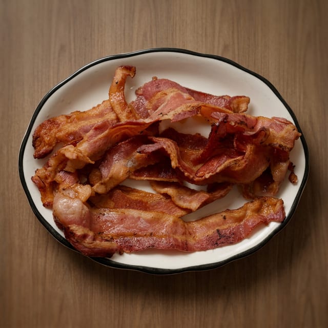 Applewood-Smoked Bacon.