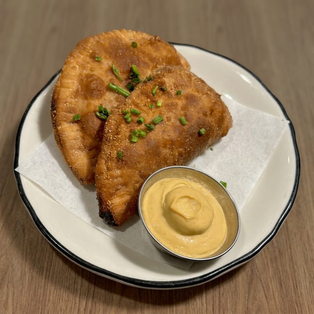Spicy Chicken Empanadas.