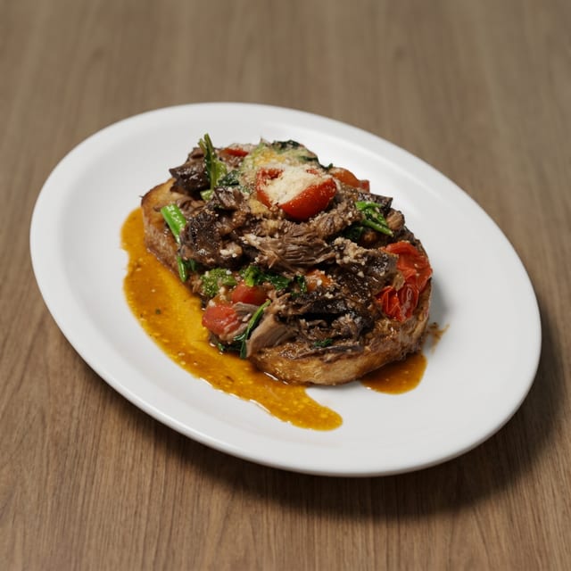 Braised Short Rib Toast.
